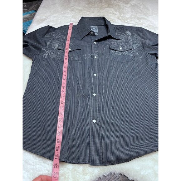 Machine front shape dragon shirt mens size XXL - Picture 5 of 5